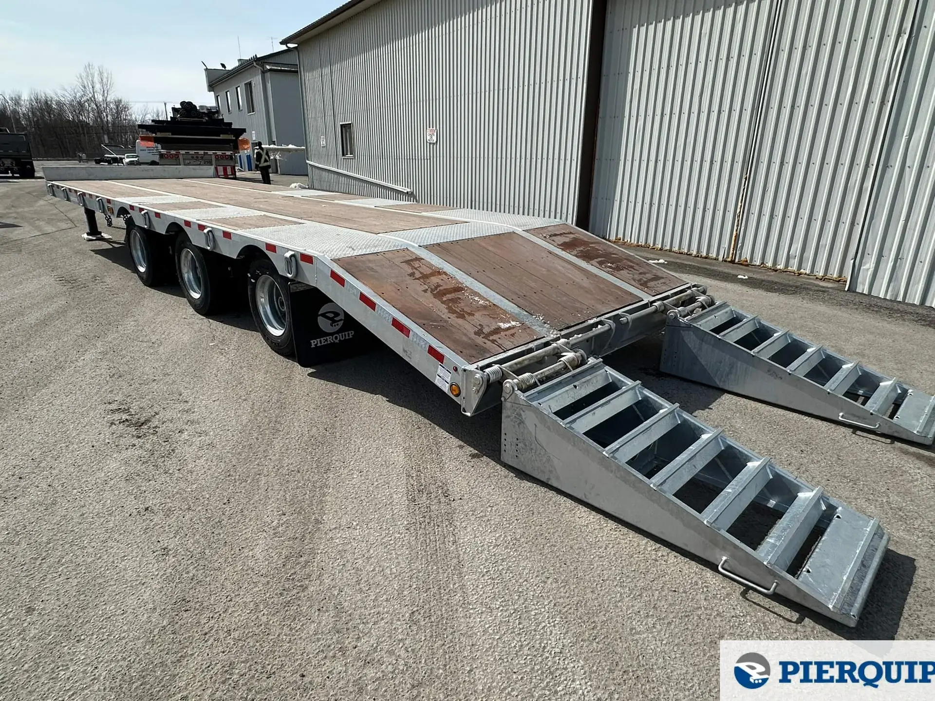 Pierquip_Gincor_Remorque_Tag A Long_Tridem_Galvanisé_Rampes manuelles (7)